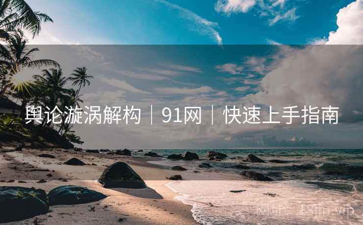舆论漩涡解构｜91网｜快速上手指南
