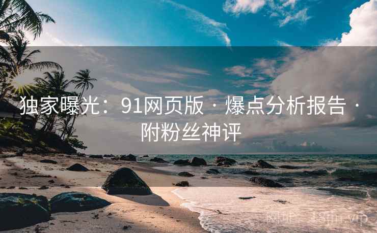 独家曝光：91网页版 · 爆点分析报告 · 附粉丝神评