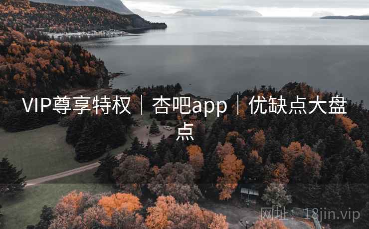 VIP尊享特权｜杏吧app｜优缺点大盘点